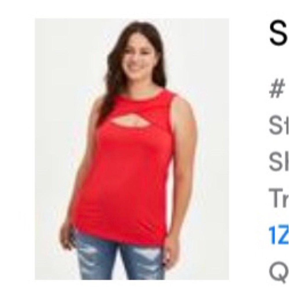 Torrid tank  too